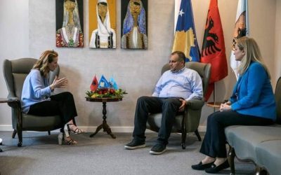 Drejtoresha Ekzekutive e UBSHR-së takon kryetarin e komunës së Prishtinës
